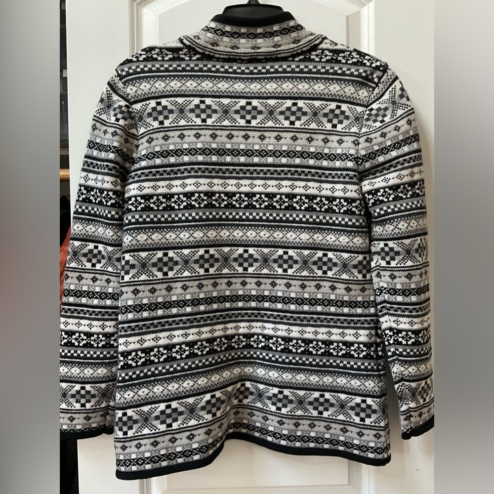 Appleseed's Nordic Full-Zip Sweater Jacket - Picture 2 of 6